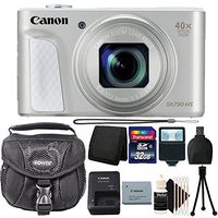 Canon Powershot SX730 HS Bundle (Silver) + Canon SX730 HS Basic Accessory Kit - Including EVERYTHING You Need For Great Photography