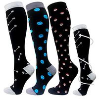 Compression Socks for Women & Men 15-25 mmHg is Best Graduated Athletic,Running,Flight,Travel,Nurses