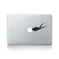 Scuba Diver Vinyl MacBook Decal/Laptop Decal - Fits MacBook Air (11/13), MacBook Pro (13/15), MacBook Pro Retina (13/15) and MacBook Retina (12)
