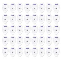 TENS Electrodes, Premium Quality Large Replacement Pads for TENS Units, Snap TENS Unit Electrodes, Discount TENS Brand (20 Pair (40 Electrodes))