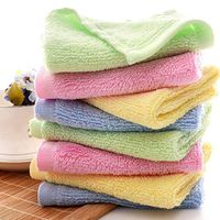 Dish Cloth, Cleaning Cloth, Wash Cloth, Kitchen Oil Dirt Remover Water Absorption Dish Plate Washing Rag Cleaning Cloth Random Color