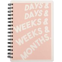 Emily + Meritt 2019-2020 Academic Year Weekly & Monthly Planner, Small, 5-1/2" x 8-1/2", The Days & Weeks & Months Planner (EM203-200A)