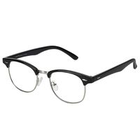 Cyxus Blue Light UV Blocking Computer Glasses Women Men, Anti Eye Strain Eyewear (L, 8156T01,Black)