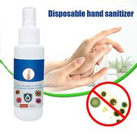 Disposable Hand Sanitizer Gel, Portable Refreshing Hand Soap Gel to Instant Skin Cleansing, Anti-Bacterial Disinfection Liquid Hand Soap, 100 ml Yoruii Hand Soap Gel Rinse-Free Hand Cleanser 1 PACK