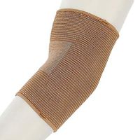 Actifi I Firm Elbow Support Sleeve - 8.25” Elastic Compression Pullover Brace