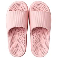 Women's Casual Foot Massage Slippers Sandals Shower Shoes, Comfortable Acupressure Plantar Fasciitis Foot Massager Mindinsole