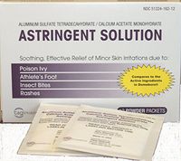 Aluminum Acetate Astringent Solution 12ct. , Pack of 3