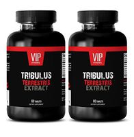 Testosterone Pills for Sex and Muscle - Natural TRIBULUS TERRESTRIS 1000MG - Tribulus terrestris Fertility - 2 Bottle (120 Capsules)