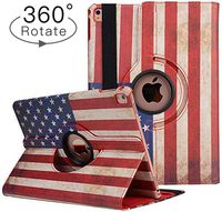 elecfan iPad Air 3rd Generation 10.5'' Stand Case, Smart Stand Cover 360 Rotation Case Lightweight Slim Case PU Leather Cover Smart Screen Protection Cover for iPad Air 3 / iPad Pro 10.5 inch - US