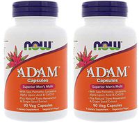 Now Foods: Adam Superior Men's Multiple Vitamin, 90 vcaps pack of 2