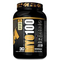 MYO100 A Transparent Blend of Whey Protein Powder, Whey Protein Isolate 50%, Whey Protein Concentrate 40%, Whey Protein Isolate Hydrolysate 10% - 2 Lbs. 30 Servings Delicious Vanilla Ice Cream