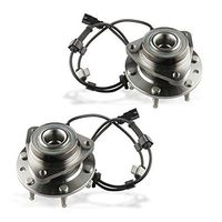 MOSTPLUS Wheel Bearing Hub Front Wheel Hub and Bearing Assembly 513188X2 for Ascender, Bravada, Envoy, Rainer, Trailblazer With ABS 6 Lug (Set of 2)