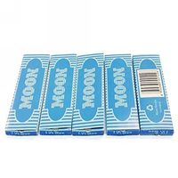 77 * 45mm Moon Blue Rice Cigarette Rolling Papers 1.25" inch 5 booklets 200 Leaves