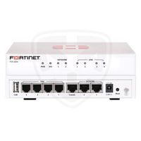 Fortinet FVE-20E4 FortiVoiceEnterprise Gateway 20E4, 2x10/100 ports, 4xFXO, 8GB storage, 20 Extensions, 3 VoIP trunks