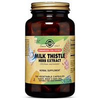 Solgar - Standardized Full Potency Milk Thistle Herb Extract, 150 Vegetable Capsules