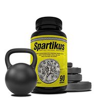 Testosterone Booster for Men - Spartikus Test Booster Supplement - Stronger, Leaner Muscle - 90 Capsules
