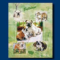 Bulldog Gift Bag-Large-by Best Friends by Ruth