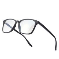 Kimorn Blue Light Blocking Glasses Square Eyewear Frames for Women Men Anti Blue Ray KS084 (Matte Black Frame/Anti-blue Light Lens)