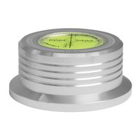 Viborg 60HZ 280g Audio Record Weight LP Disc Stabilizer Turntable Vinyl Clamp HiFi (Silver)