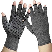 Arthritis Gloves -Compression Gloves for Arthritis for Women and Men -Relieve Rheumatoid and osteoarthritis, Swelling,Muscle Tension and Computer Typing（1 Pair） (L)