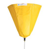 Pipe Leak Diverter by New Pig | Catch Pipe Leaks and Condensation |  Stop Roof Leak Damage | Mildew-Resistant and Reusable | 12" Dia x 12" H TLS691-YW