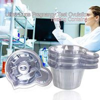 Angelhood 100PCS 15/50ml Urine Cups，Urine Sample Test Collection Cup，Pregnancy Ovulation Testing Container Suitable for Early Pregnancy Testing