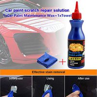 Auto Car Paint Maintenance Wax,Efaster Paint Protectant,Car Wax Spray,Car Paint Maintenance Wax,Car Scratch Repair Remover Care Grinding Polishing Liquid (1 x Car Paint Maintenance Wax + 1 x Towel)