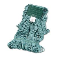 Boardwalk 502GNEA Super Loop Wet Mop Head, Cotton/Synthetic, Medium Size, Green