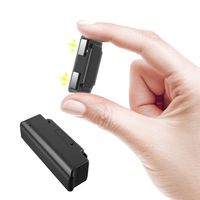 OMZBM Mini Portable GPS Tracker Device with Two-Way Intercom Voice Activated Recording Real-Time Positioning Multifunctional Waterproof Tracking Locator