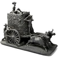 24" La Pizca Ceramics Black Clay Mexican Folk Art