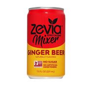 Zevia Ginger Beer, 7.5oz (Pack of 12) Zero Calories or Sugar, Naturally Sweetened with Stevia Leaf Extract , A Perfect Drink Mixer