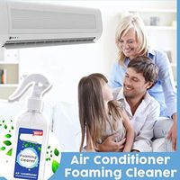 Air Conditioner Foaming Cleaner All-Purpose Spray Household Stain Dry Remover Spray, Rinse-Free Cleansing Spray, Waterless Clothing Cleansing Foam, Powerful