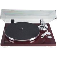 Teac TN-400S Belt-Driven Turntable with S-Shaped Tonearm (Gloss Cherry)
