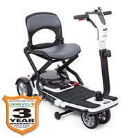 Pride Go-Go Folding Travel Compact Scooter (Sealed Lead Acid Battery Up To 9 Miles)