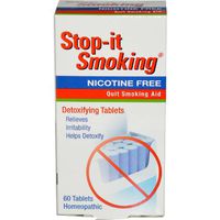 NatraBio Stop-It Smoking Detoxifying - 60 Tablets
