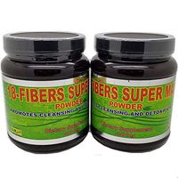18 Fibers Super Max Promotes Detoxification and Weight Loss 400 g x Pack of 2