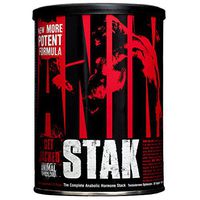 Animal Stak - Natural Hormone Booster Supplement with Tribulus and GH Support Complex - Natural Testosterone Booster for Bodybuilders and Strength Athletes - 1 Month Cycle