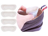 VIEEL Leather Heel Grips Liners - 10 Pieces Shoe Inserts for Women and Men Act as a Heel Cushion - Provide Optimal Protection from Blisters and Cuts in High Heels and Dress Shoes (Beige)