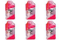 Clif Shot Gel - Razz - 6 Pack (6 x 1.2oz Packs)