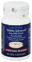 Enzymatic Therapy Silybin Advanced from Milk Thistle 60 Vegetarian Capsules. Pack of 1 Bottle