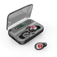 Wireless Headphones Bluetooth, 3D Stereo Sound Power Display with Mini Charging Case BT 5.0 Wireless Earbuds