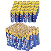 24 Pack AA + 24 Pack AAA 1.5V Extra Heavy Duty Batteries (48 Combo Pack)