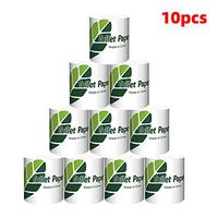 Silky & Smooth Soft Professional Series Premium 3-Ply Toilet Paper, Home Kitchen Toilet Tissue, Soft, Strong and Highly Absorbent Hand Towels for Daily Use(10 Roll)