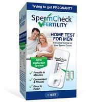 Spermcheck Fertility Home Test Kit for Men- Shows Normal or Low Sperm Count- Easy to Read Results-Convenient, Accurate, Private