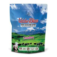 Best Whey Protein Powder, Grass Fed, Hormone-Free, Best Tasting Protein Powder, Udder Bliss Strawberry (2 Pounds)
