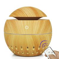 CWH&WEN 130Ml Essential Oil Diffuser Aromatherapy, Ultrasonic Aromatherapy Scented Diffuser Humidifier for Room, Spa, LED Changing Lights and Waterless Auto Shut Off,Yellow