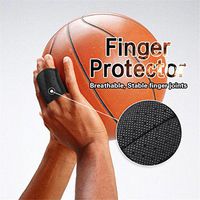 Coerni Finger Sleeves, Breathable Double Finger Splint Joint Support for Basketball, Tennis,Baseball, Cricket, Volleyball, Badminton