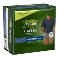 Depend Underwear for Men, Maximum, Large, Pack/17