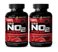 Muscle Quick - Premium Natural Nitric Oxide 3150MG - Nitric Oxide Enhancer - 2 Bottle (180 Capsules)