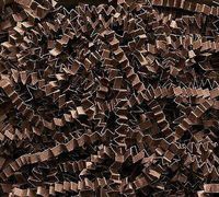 U Choose Size! Dark Choc Brown Gift Basket Shred Crinkle Paper Filler Bedding (6 Oz Bag)